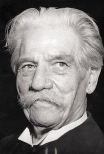 Albert Schweitzer, 1955